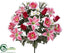 Silk Plants Direct Lily, Gerbera Daisy, Rose Bush - Beauty Mixed - Pack of 6