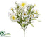 Silk Plants Direct Daisy, Queen Anne's Lace Bush - Cream - Pack of 12