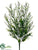 Flower, Berry, Eucalyptus Bush - Cream - Pack of 12