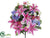 Lily, Hydrangea Bush - Pink Blue - Pack of 6