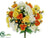 Mini Mum Bush - Yellow Orange - Pack of 12