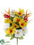 Hibiscus, Heliconia, Protea, Orchid Bush - Beauty Yellow - Pack of 12