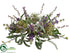 Silk Plants Direct Lavender Centerpiece - Lavender - Pack of 1