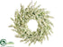 Silk Plants Direct Lavender Hanging Candle Ring Centerpiece - Cream - Pack of 12