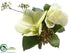 Silk Plants Direct Orchid, Viburnum Berry Corsage - Cream Green - Pack of 24