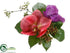 Silk Plants Direct Orchid, Viburnum Berry Corsage - Rose Violet - Pack of 24