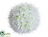 Silk Plants Direct Allium Kissing Ball - White - Pack of 4