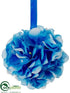 Silk Plants Direct Hydrangea Kissing Ball - Blue - Pack of 12
