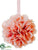 Hydrangea Kissing Ball - Peach Pink - Pack of 12