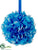 Hydrangea Kissing Ball - Blue - Pack of 12