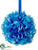 Hydrangea Kissing Ball - Blue - Pack of 12