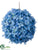 Hydrangea Orb - Blue - Pack of 4
