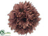 Silk Plants Direct Mum Orb - Brown - Pack of 12