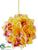 Cymbidium Orchid Kissing Ball - Yellow - Pack of 12