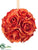 Rose Kissing Ball - Brick - Pack of 6