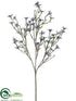 Silk Plants Direct Gypsophila Spray - Blue - Pack of 24