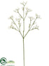 Silk Plants Direct Gypsophila Spray - White - Pack of 48