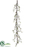 Silk Plants Direct Berry Garland - Green - Pack of 3