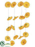 Silk Plants Direct Gerbera Daisy Garland - Yellow - Pack of 6
