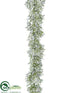 Silk Plants Direct Gypsophila Garland - White - Pack of 4