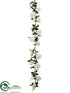Silk Plants Direct Rose Garland - Blush - Pack of 6