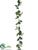 Wisteria Garland - White - Pack of 12