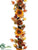 Sunflower, Pine Cone, Pod Garland - Rust Gold - Pack of 2