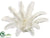 Lily Hanging Flower Head - Cream White - Pack of 6