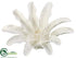 Silk Plants Direct Lily Hanging Flower Head - Cream White - Pack of 6
