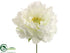 Silk Plants Direct Peony Pick - Cream - Pack of 24