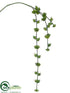 Silk Plants Direct Sedum Bouquet Hanging Pick - Green - Pack of 12