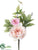 Peony, Ranunculus Pick - Pink Two Tone - Pack of 12