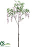 Silk Plants Direct Wisteria Branch - Amethyst - Pack of 1