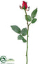 Silk Plants Direct Rose Bud Spray - Red Red - Pack of 24