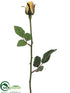Silk Plants Direct Rose Bud Spray - Yellow - Pack of 24