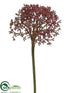 Silk Plants Direct Allium Spray - Violet - Pack of 12