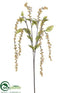 Silk Plants Direct Amaranthus Spray - Mustard - Pack of 12
