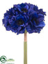 Silk Plants Direct Anemone Bundle - Navy - Pack of 12