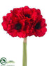Silk Plants Direct Anemone Bundle - Red - Pack of 12