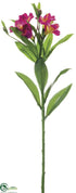 Silk Plants Direct Alstroemeria Spray - Boysenberry - Pack of 12