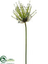 Silk Plants Direct Spider Allium Spray - Blue Two Tone - Pack of 6