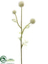 Silk Plants Direct Allium Spray - Cream White - Pack of 12