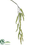 Silk Plants Direct Amaranthus Hanging Spray - Green Light - Pack of 12