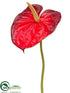 Silk Plants Direct Anthurium Spray - Red - Pack of 24