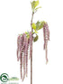 Silk Plants Direct Amaranthus Spray - Lavender Green - Pack of 12