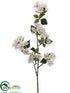 Silk Plants Direct Apple Blossom Spray - White - Pack of 12