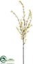 Silk Plants Direct Star Blossom Spray - Beige - Pack of 6