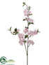 Silk Plants Direct Apple Blossom Spray - Pink - Pack of 12