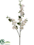 Silk Plants Direct Apple Blossom Spray - White - Pack of 12