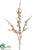 Fall Blossom Spray - Ivory - Pack of 12